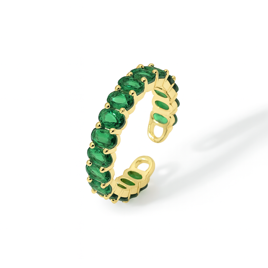Tennis Ring with CZ