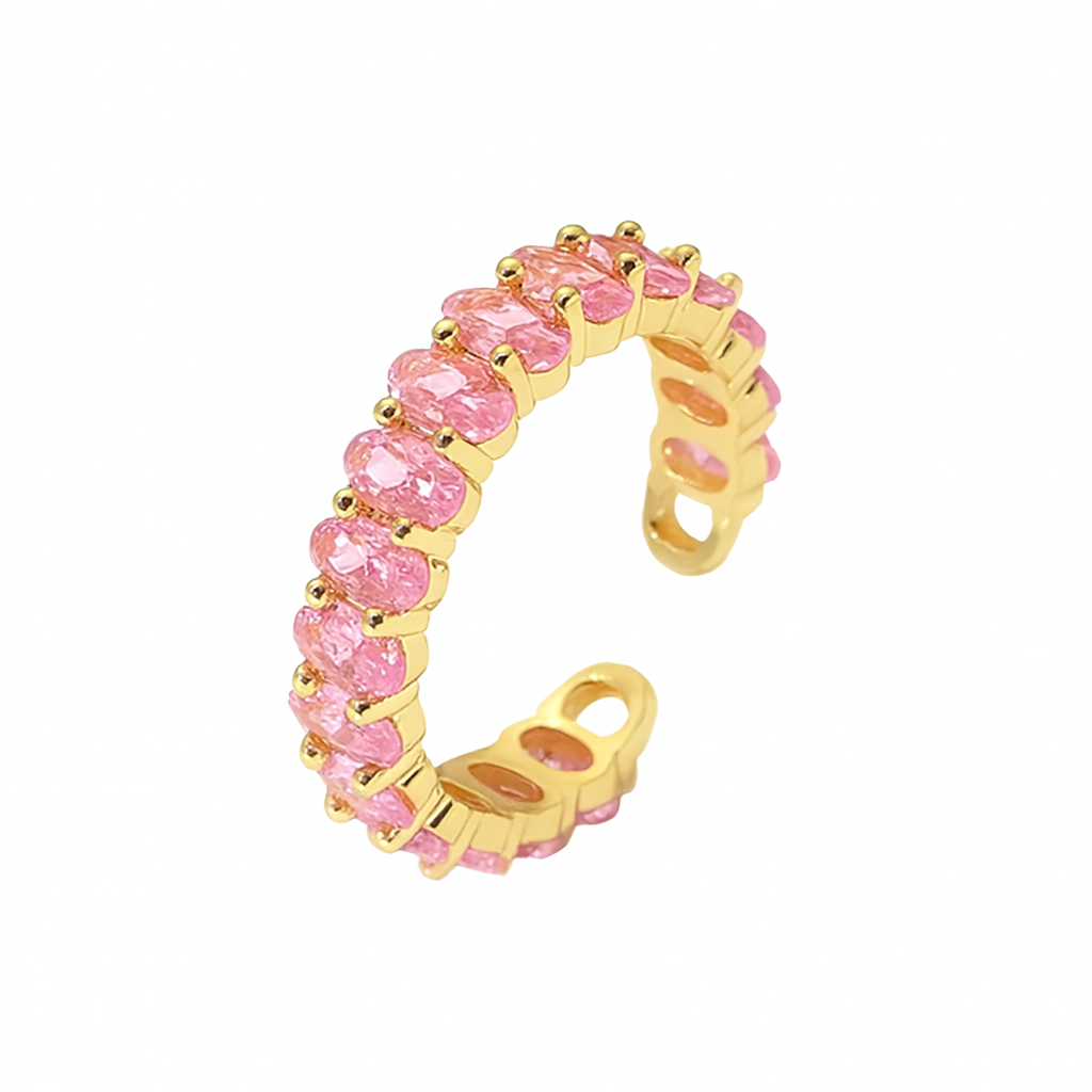 Tennis Ring with CZ