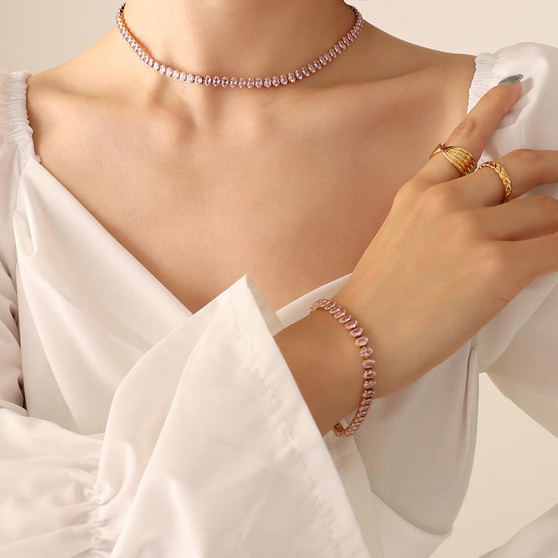 Tennis Bracelet with CZ