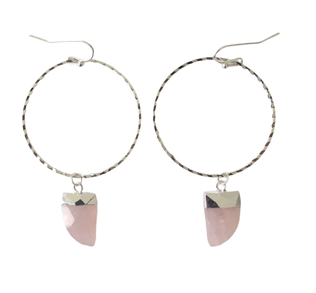 Talisman Hoops – Silver
