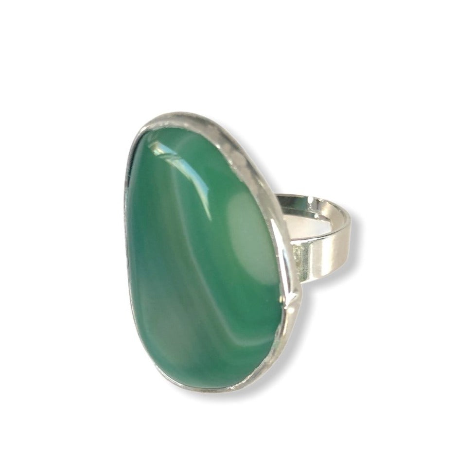 Colour Addict Agate Statement Ring