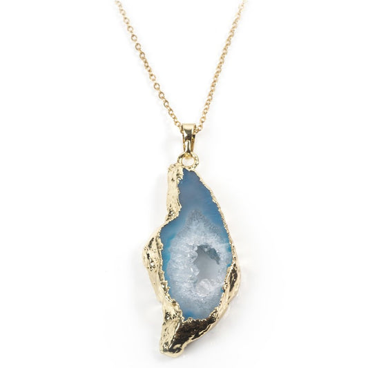 Sliced Agate Rift Pendant