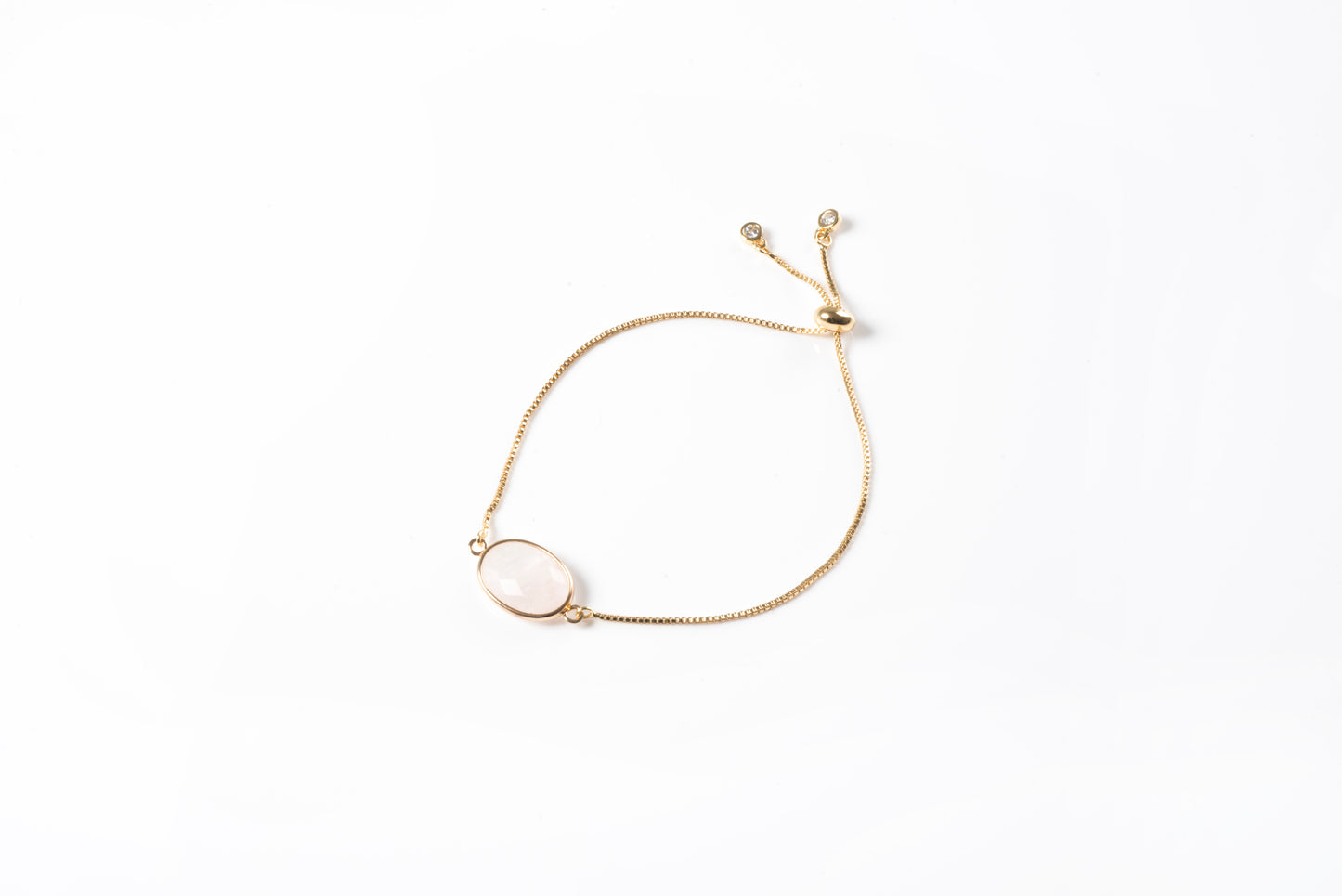 Gemstone Slide Bracelet