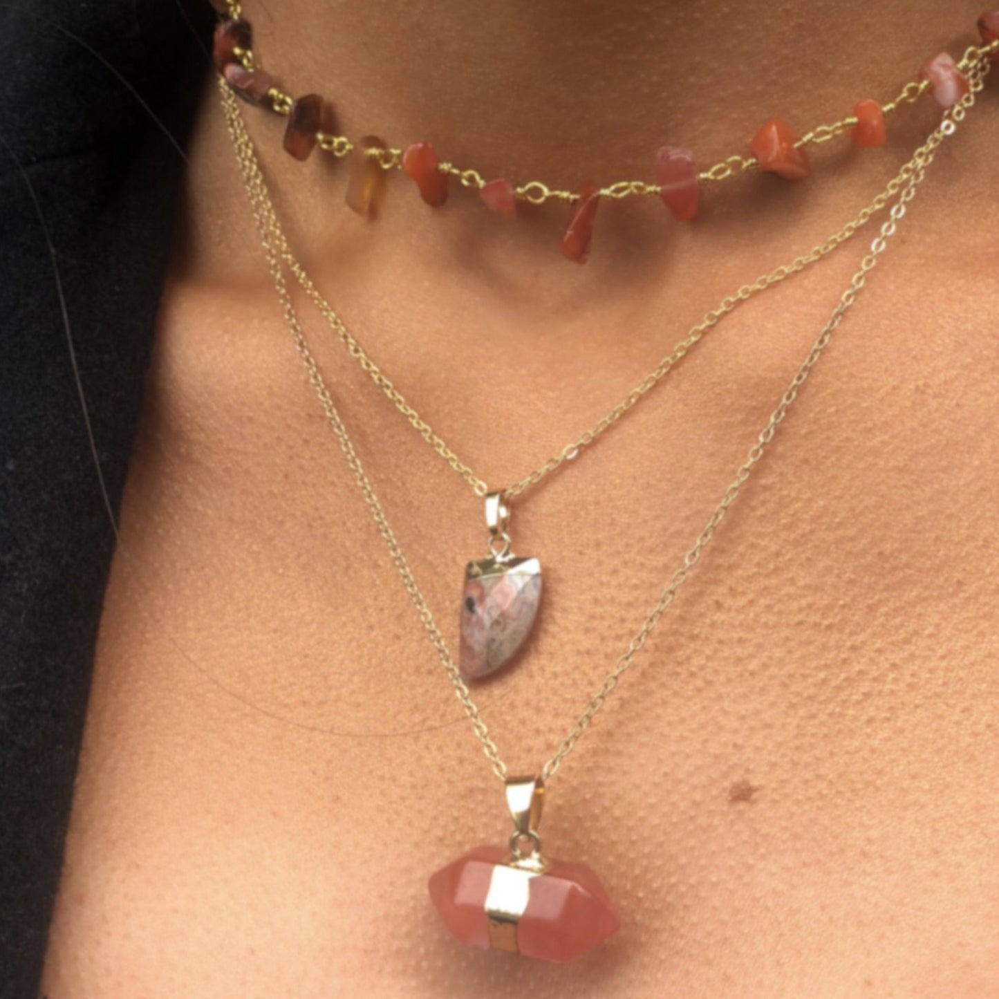 Rebel Stone Necklace
