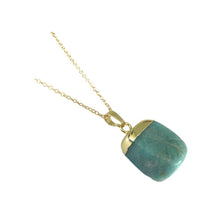 Load image into Gallery viewer, Amazonite Nugget Necklace
