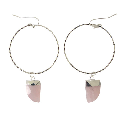 Talisman Hoops – Silver