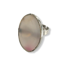 Load image into Gallery viewer, White Agate Ring