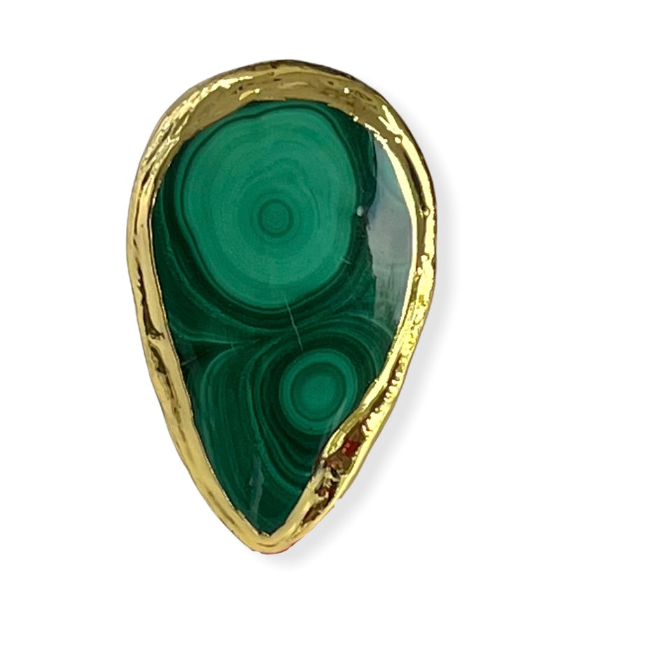 Malachite Statement Ring
