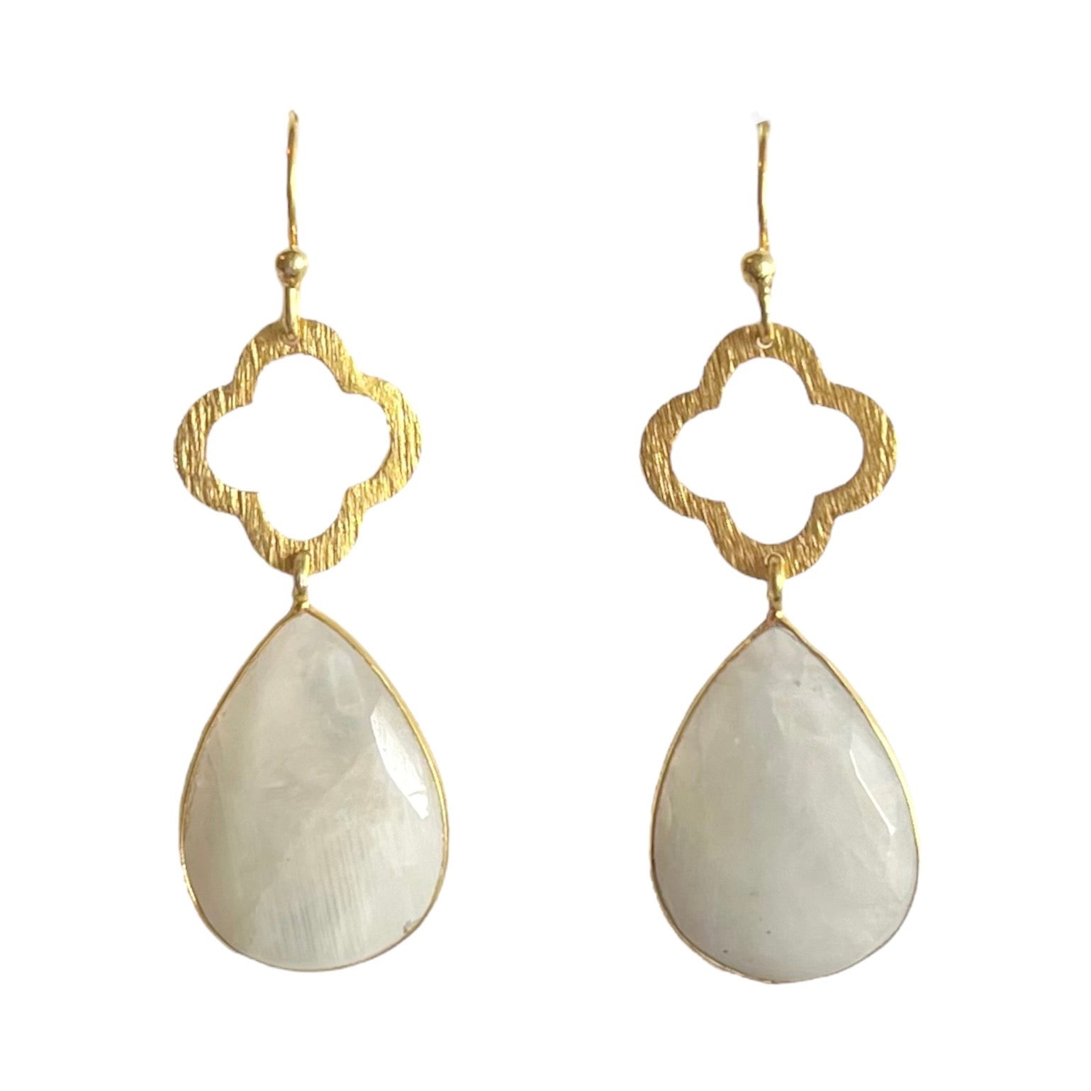 Moonstone Drop Earrings