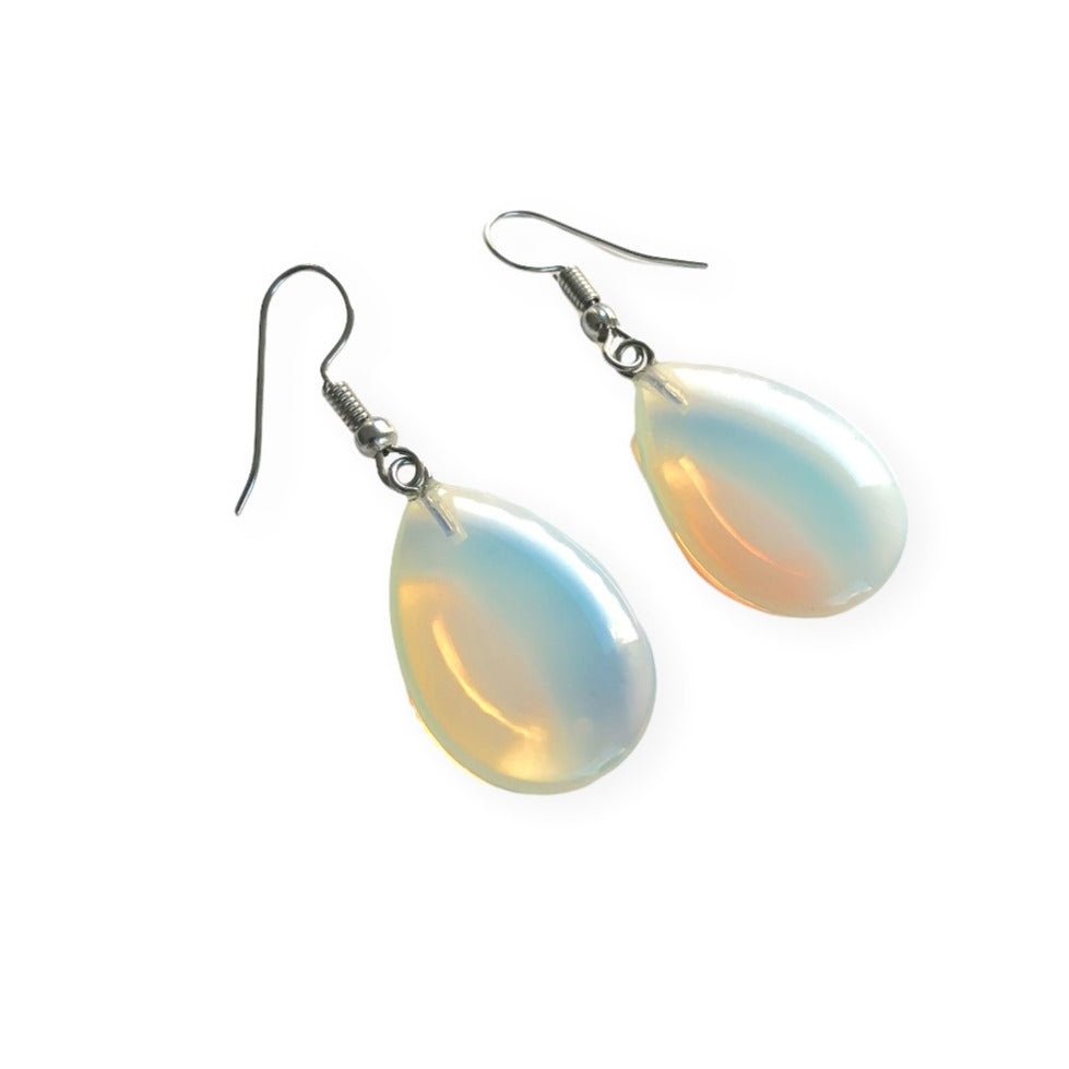 Moonstone Teardrop Earrings