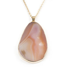 Load image into Gallery viewer, Natural Brown Agate Pendant
